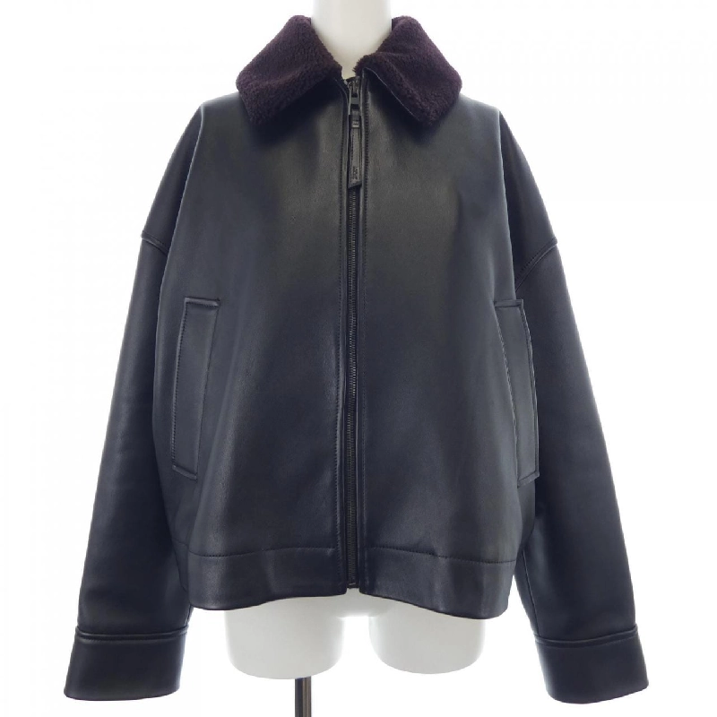 LOEWE ロエベ Anagram ANAGRAM S359Y34L38 Áo khoác da 628226