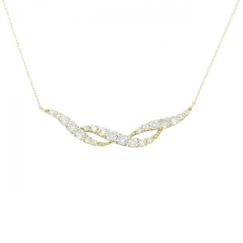 K18YG Dây chuyền kim cương 1.00CT - Hàng hiệu Chính hãng 859099