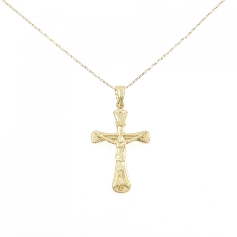 K18YG Dây chuyền hình chữ thập - Hàng hiệu Chính hãng 859816