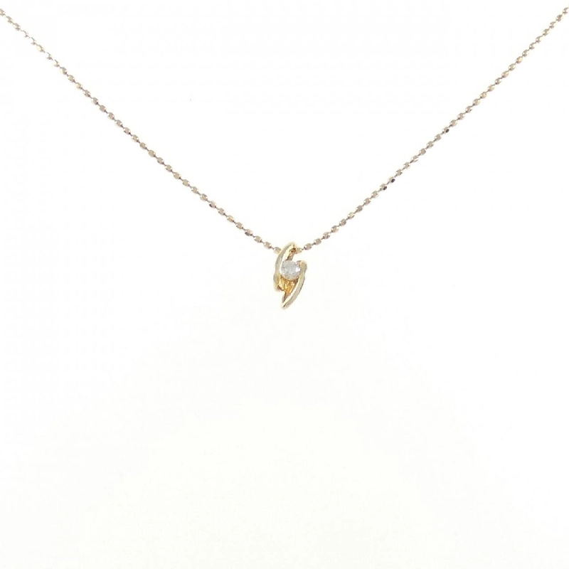 Dây chuyền kim cương K18YG 0.06CT - Hàng hiệu Chính hãng 863661