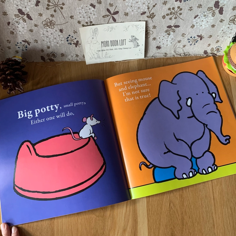 Sách tranh tiếng anh The Potty Book, Used, Picture Book For Kids 446671