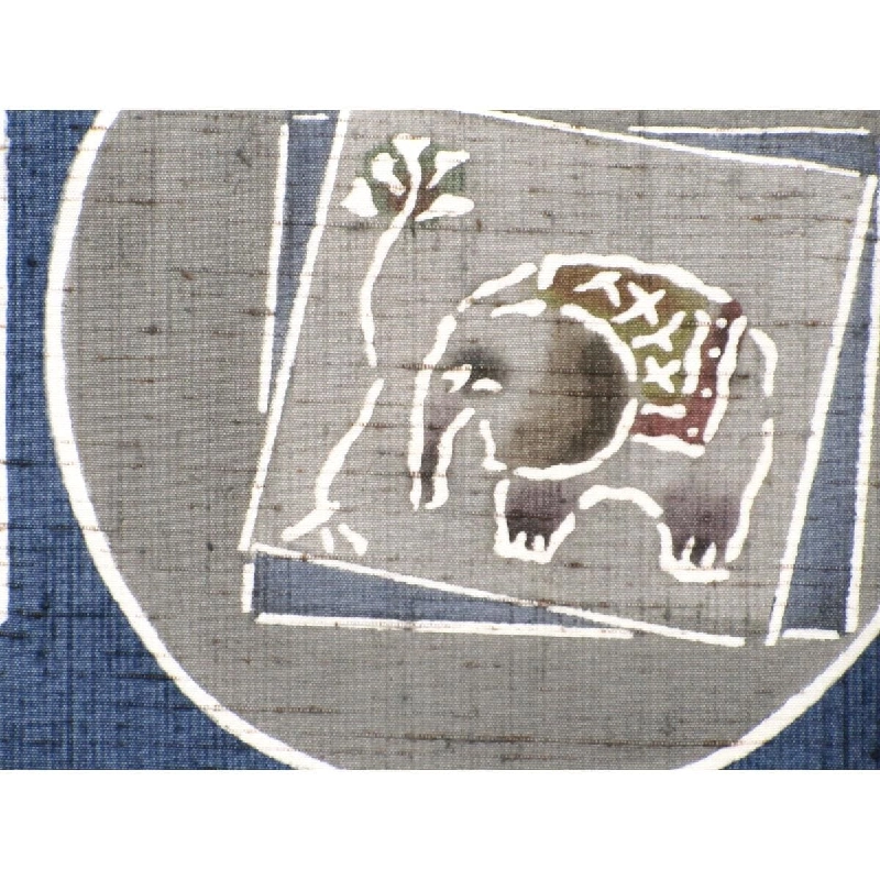 Dây obi Nagoya nhuộm tơ tằm - Hàng hiệu Authentic 873149