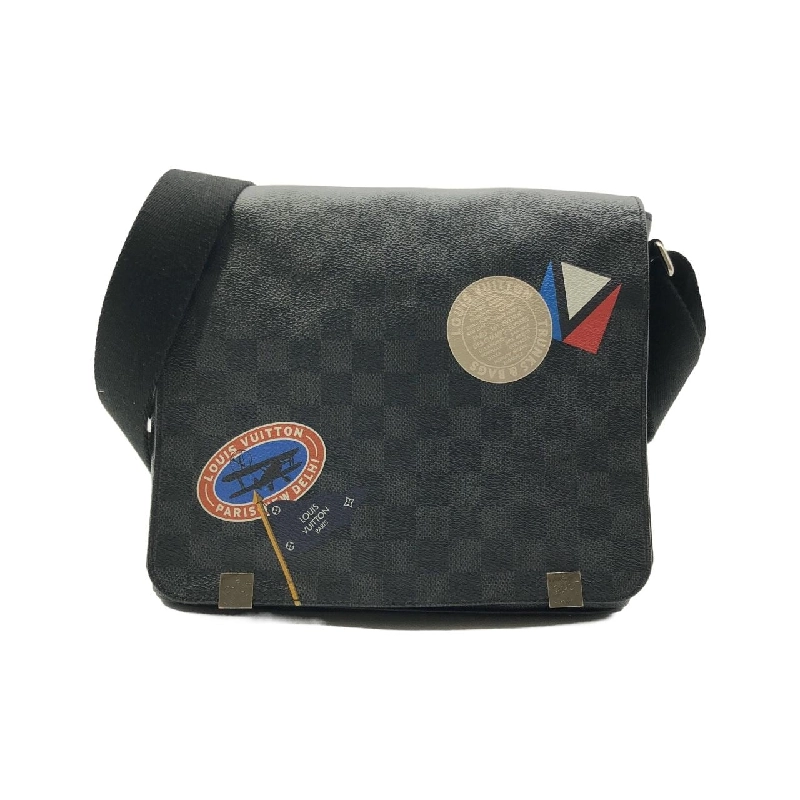 Túi đeo vai Louis Vuitton Damier Graphite (LV League) District PM N41054 - Hàng hiệu Chính hãng 803159