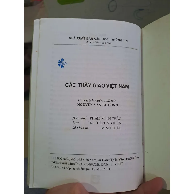 Các thầy giáo Việt Nam - Phạm Khang LỊCH SỬ - CHÍNH TRỊ - TRIẾT HỌC HCM0910 588404