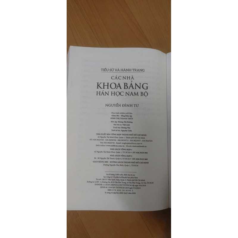 CÁC NHÀ KHOA BẢNG Nam BỘ  531101