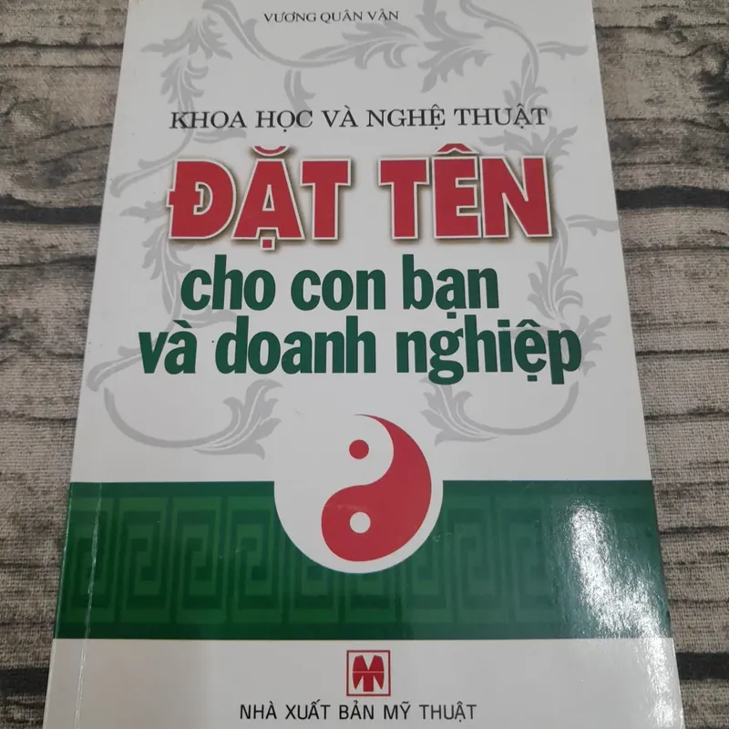 Khoa học và nghệ thuật đặt tên cho con bạn và doanh nghiệp. Tác giả Vương Quân Vân 703347