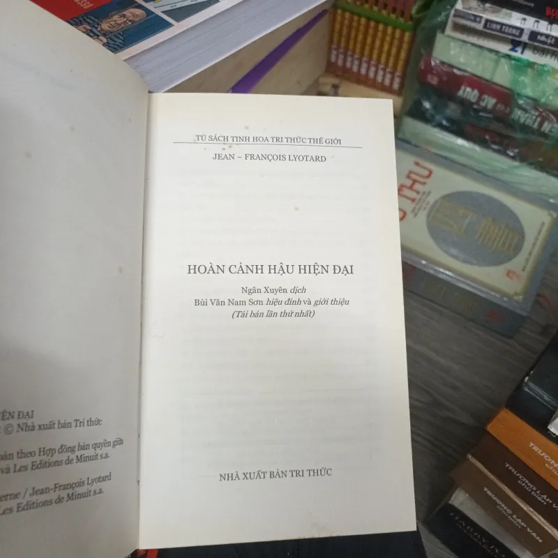 Hoàn cảnh hậu hiện đại- Jean- Francois Lyotard 933868