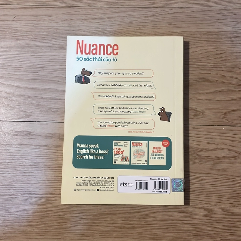 Nuance 50 sắc thái của từ 498109