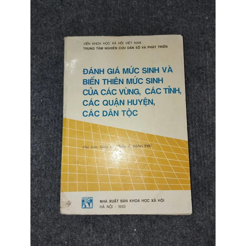 ĐÁNH GIÁ MỨC SINH VÀ BIẾN THIÊN MỨC SINH 992985