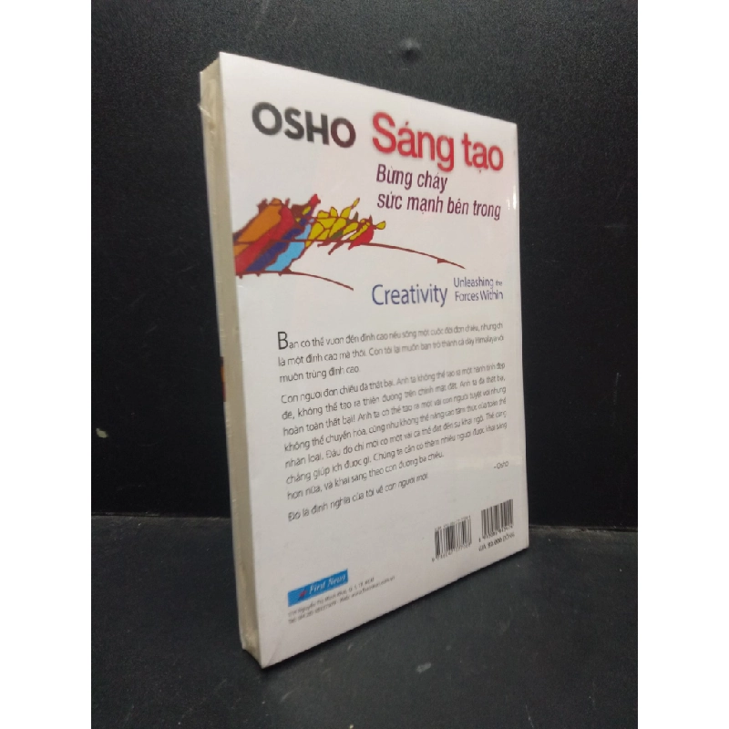 Sáng tạo - Bừng cháy sức mạnh bên trong OSHO (có seal) mới 80% ố nhẹ HCM2503 kỹ năng 340122