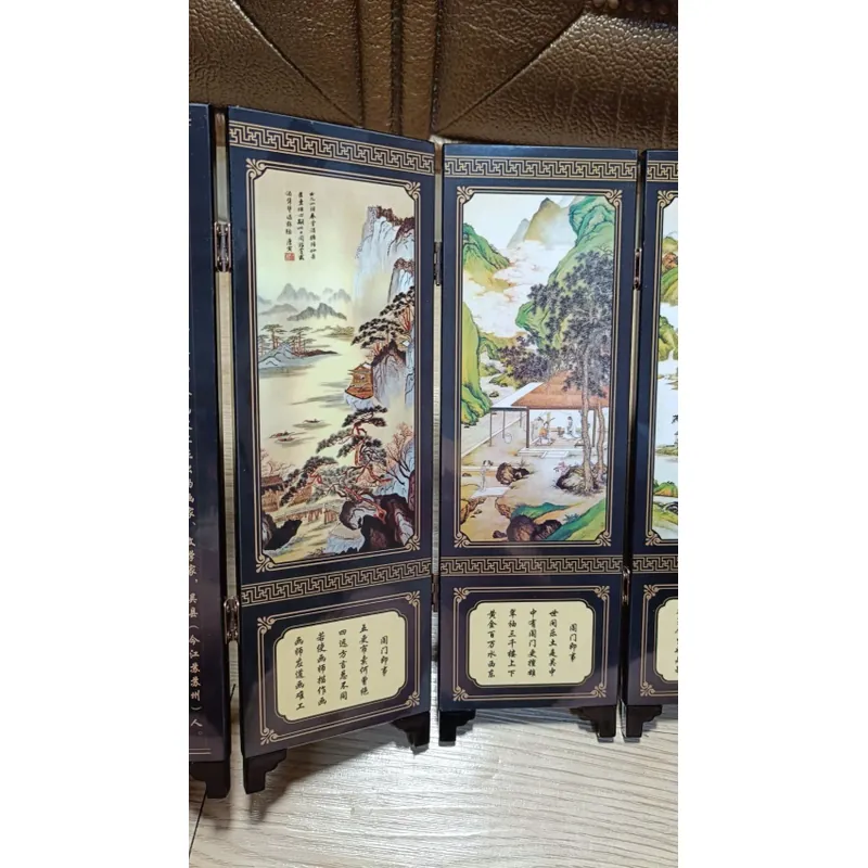 Bình phong sơn mài triết lý cao, trang trí rất đẹp  694528