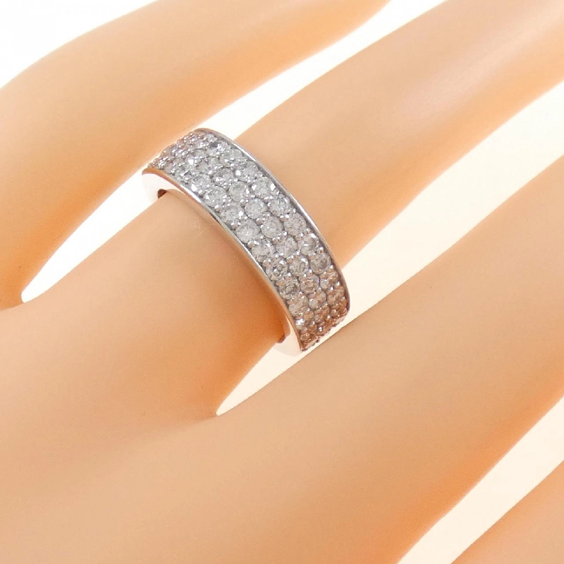 Nhẫn kim cương Pavé K18WG 1.00CT - Hàng hiệu Chính hãng 857068