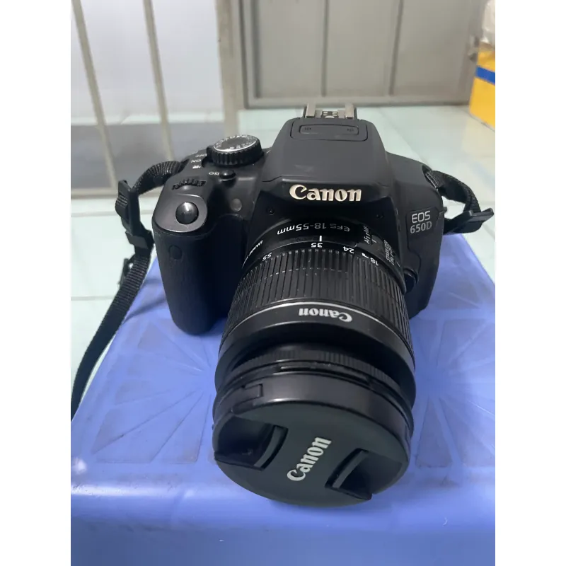 Máy ảnh Canon EOS 650D 18MP với ống kính 50mm f/1.8 779283