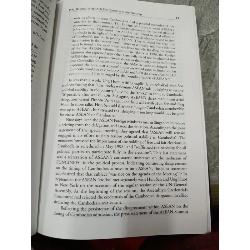 SOUTHEAST ASIA IN SEARCH OF AN ASEAN COMMUNITY - ĐÔNG NAM Á TÌM KIẾM MỘT CỘNG ĐỒNG ASIAN 560238