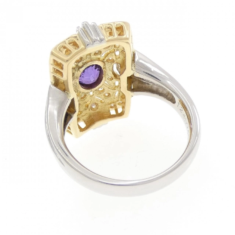 Nhẫn Sapphire PT900/K18YG 1.24CT - Hàng hiệu Chính hãng 852973