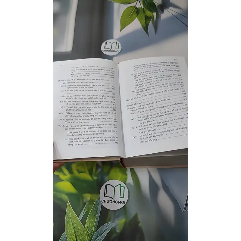 [MIỄN PHÍ BỌC SÁCH] Phê Phán Lý Tính Thuần Túy - Bùi Văn Nam Sơn dịch và chú giải 990228