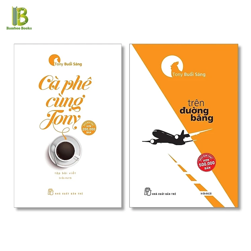Combo 2 Cuốn: Cà Phê Cùng Tony + Trên Đường Băng - Tony Buổi Sáng - Bìa Mềm 442500