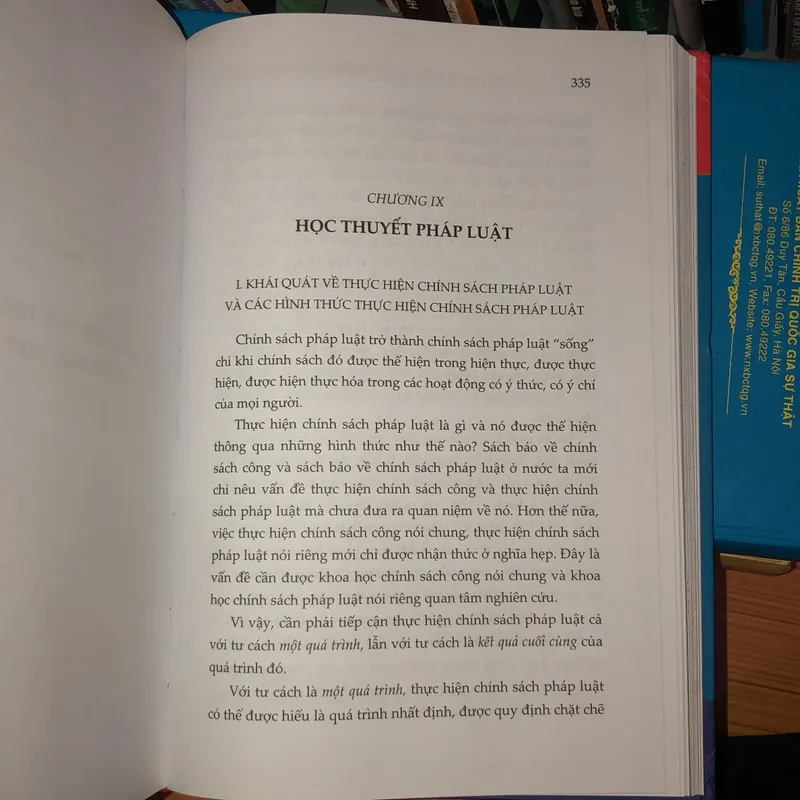 Chính sách pháp luật những vấn đề lí luận và thực tiễn  599380