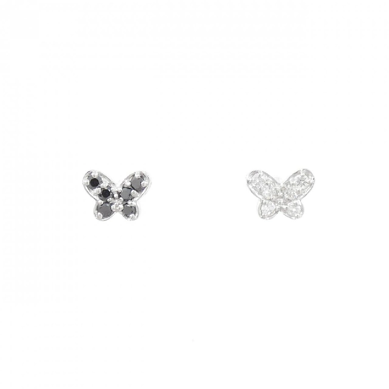 K18WG Bướm Kim Cương Bông Tai 0.13CT - Hàng hiệu Chính hãng 865920