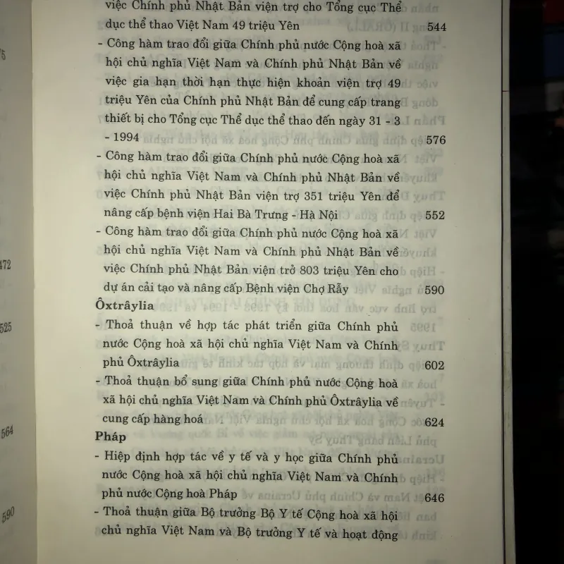 Niên giám các điều ước quốc tế nước Cộng hoà xã hội chủ nghĩa Việt Nam ký năm 1993. 755927