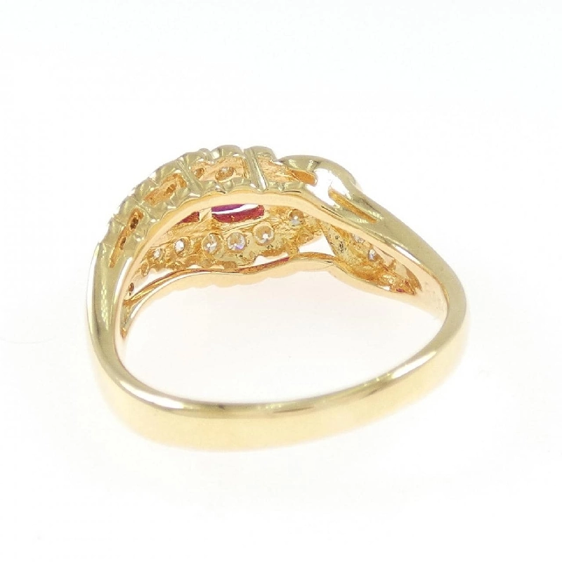 Nhẫn Ruby K18YG 0.64CT - Hàng hiệu Chính hãng 854930