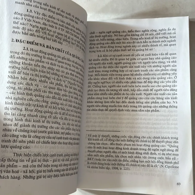 Quảng cáo và ngôn ngữ Quảng cáo - Nguyễn Kiên Trường 727752