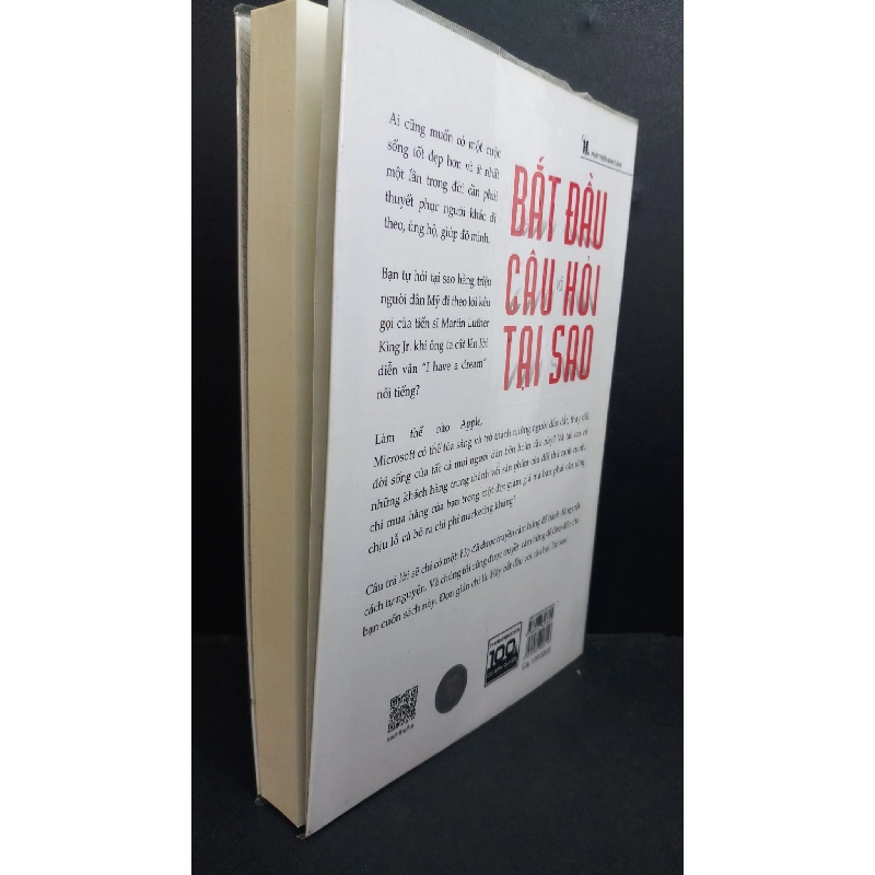 Bắt đầu với câu hỏi tại sao mới 90% bẩn nhẹ 2023 HCM0412 Simon Sinek KỸ NĂNG 918135