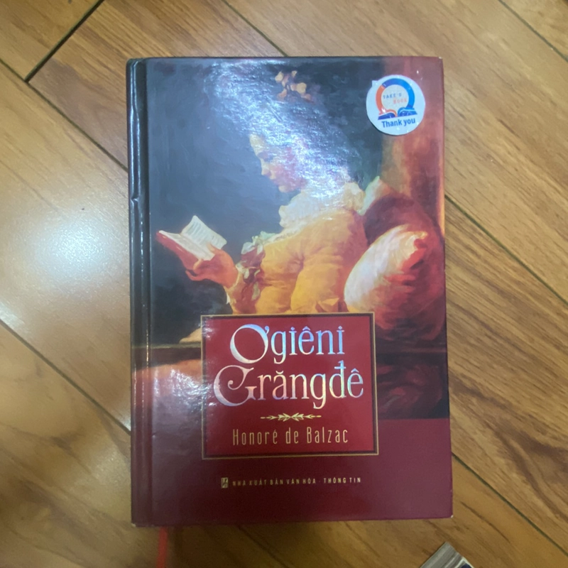 ƠGIENI GRANGDE - ORORE ĐƠ BANZAC - BÌA cứng- #TAKE 317009
