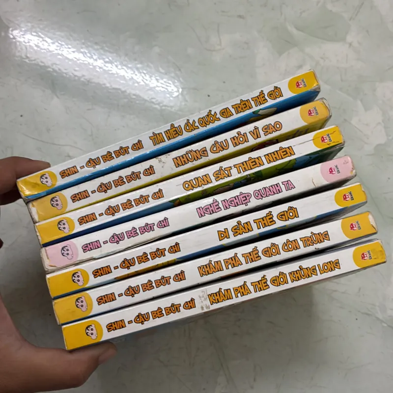Tủ sách khoa học Shin - cậu bé bút chì (combo 7 cuốn) 996895