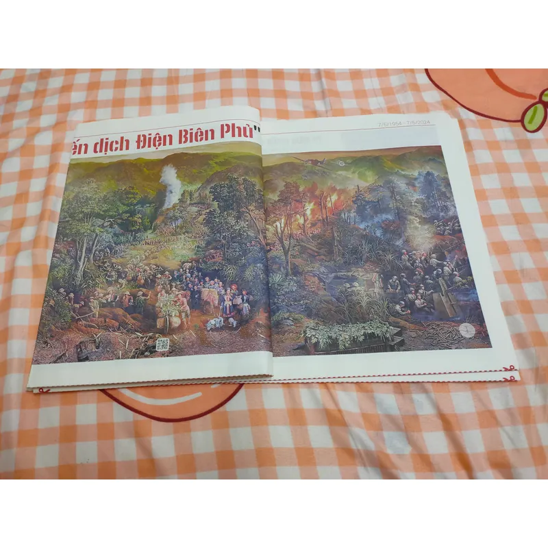Phụ san panorama Chiến dịch Điện Biên Phủ của Báo Nhân Dân 731914