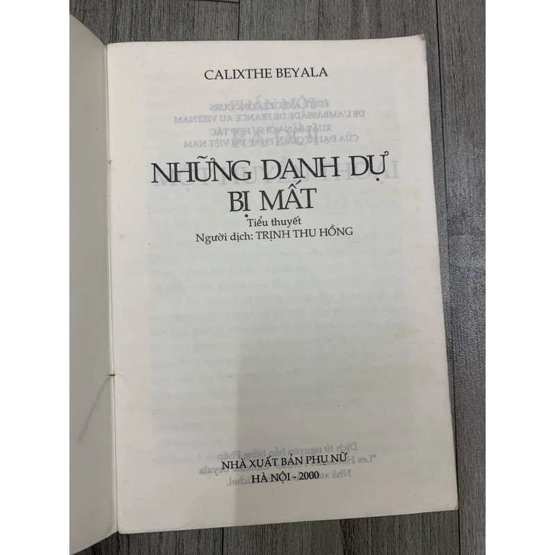 Những danh dự bị mất - Calixthe Beyala. 1a3 508312