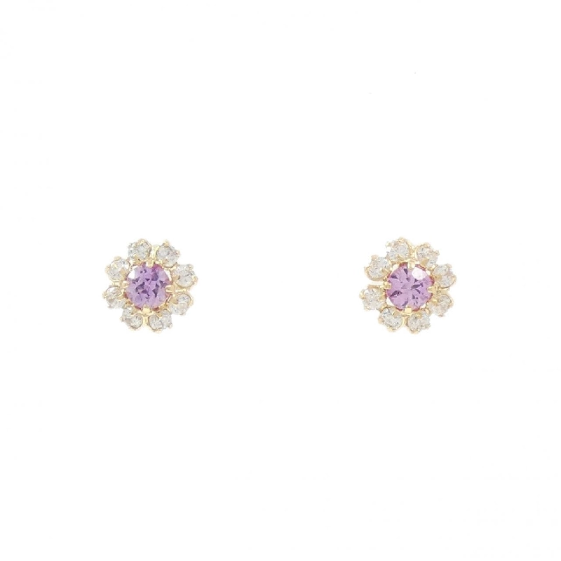 K18YG Sapphire Earrings - Hàng hiệu Authentic 866651