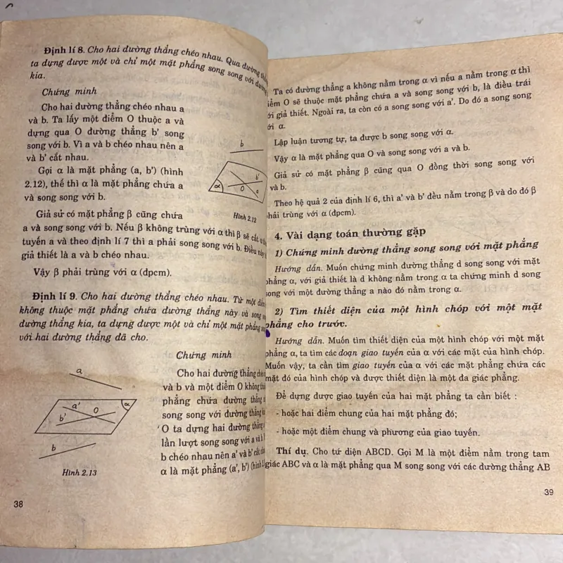Hình học 11 - Trần Văn Hạo - 1994s 784033