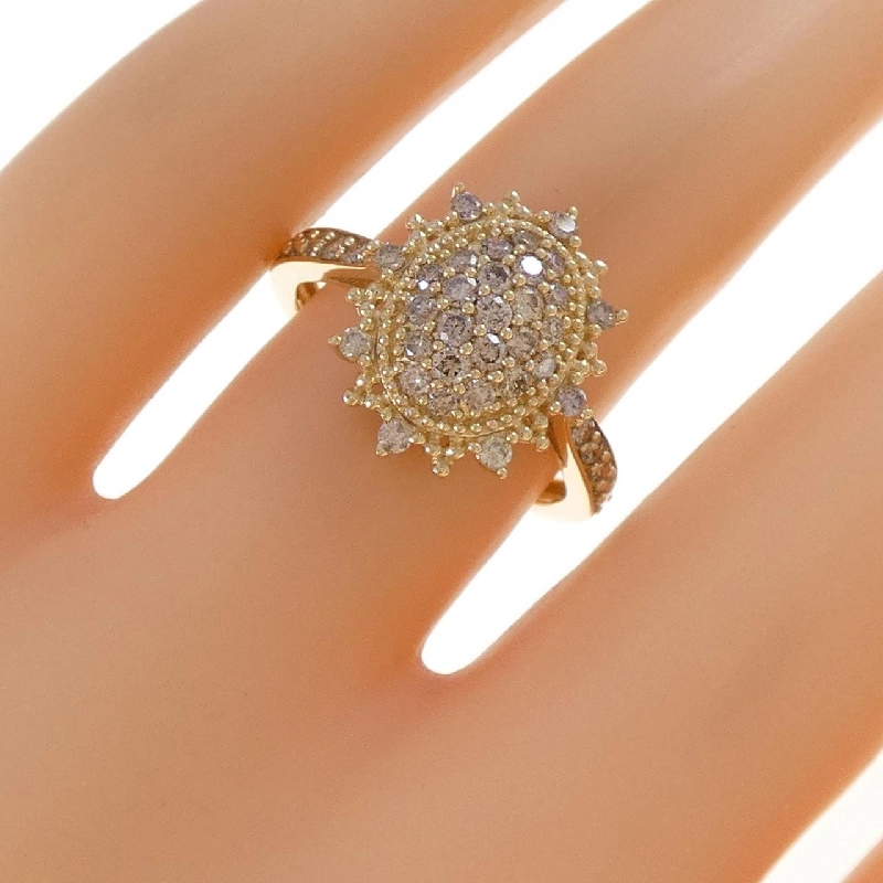 Nhẫn kim cương K18YG 0.60CT - Hàng hiệu chính hãng 853890