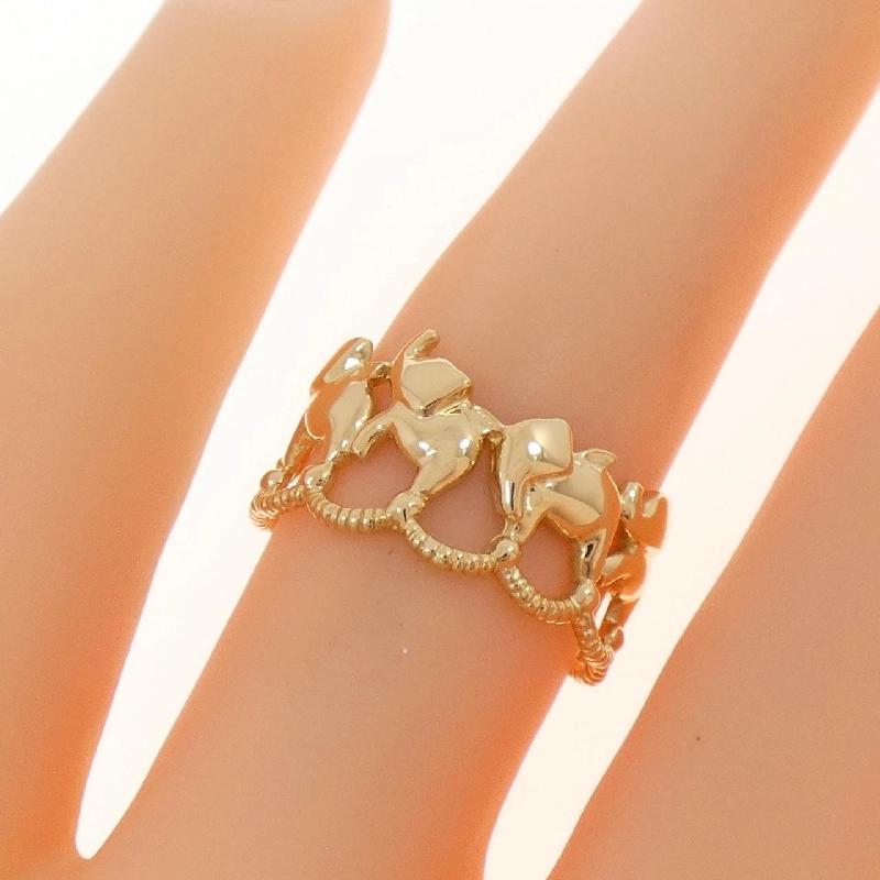 Nhẫn K18YG - Hàng hiệu Authentic 852127