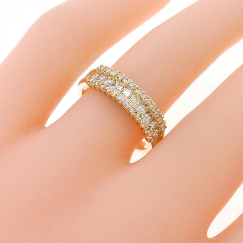 Nhẫn kim cương K18YG 0.50CT - Hàng hiệu Authentic 848286