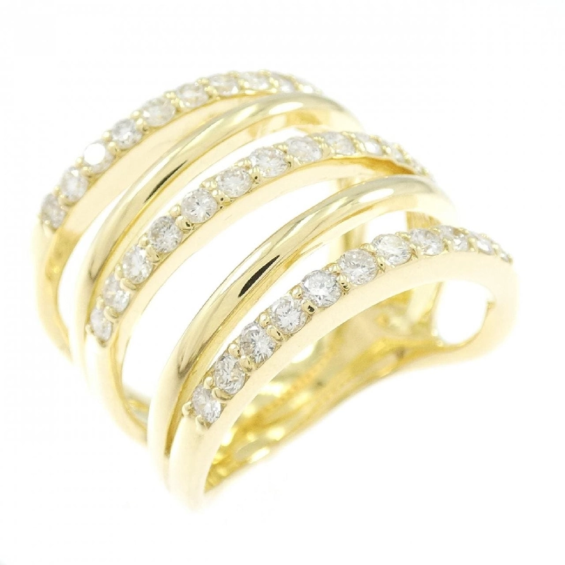 Nhẫn kim cương K18YG 1.00CT 666379