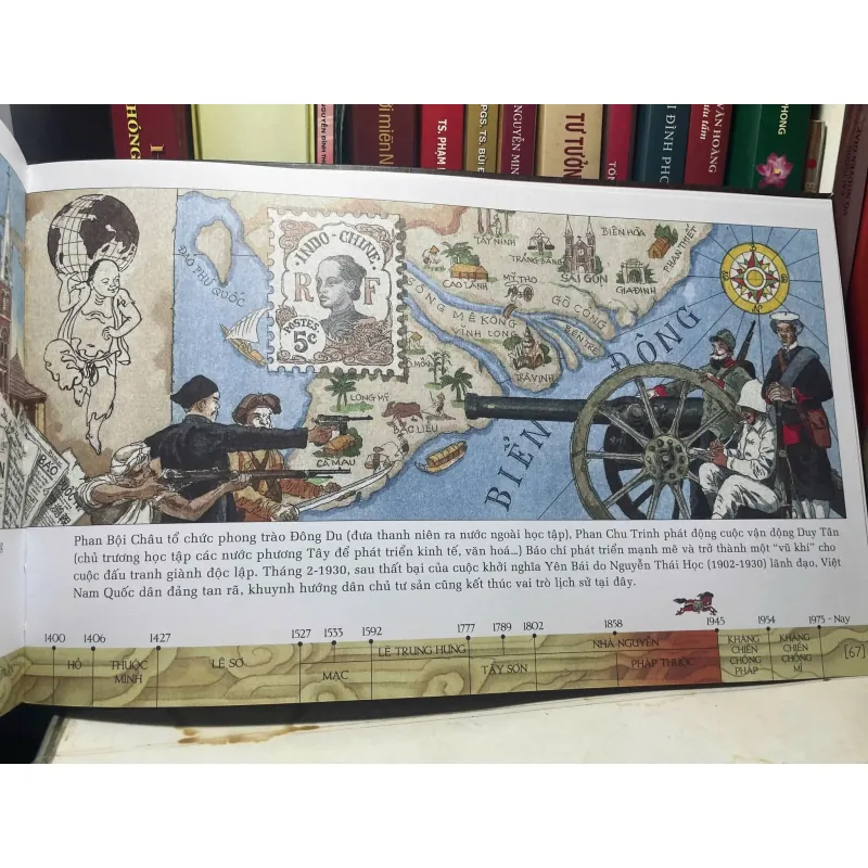 SÁCH LƯỢC SỬ NƯỚC VIỆT BẰNG TRANH 700735