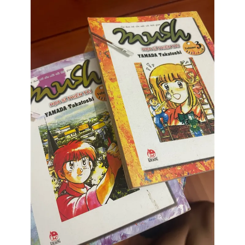 Truyện tranh Mush Hoạ sĩ thiên tài Yamada Takatoshi Bộ 9 cuốn 1057965