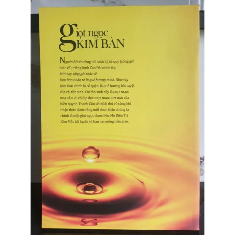 Giọt Ngọc Kim Bàn 696789