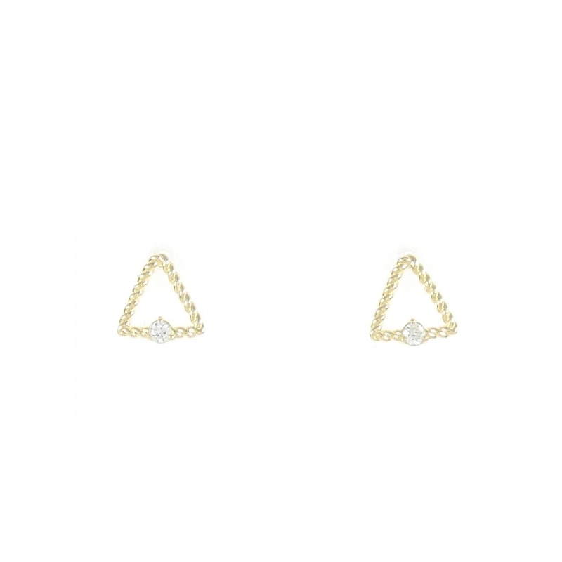 K18YG Bông tai kim cương 0.02CT - Hàng hiệu Chính hãng 869217