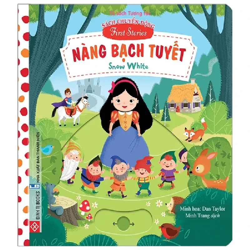 Sách Chuyển Động - First Stories - Nàng Bạch Tuyết - Snow White - Dan Taylor 454247
