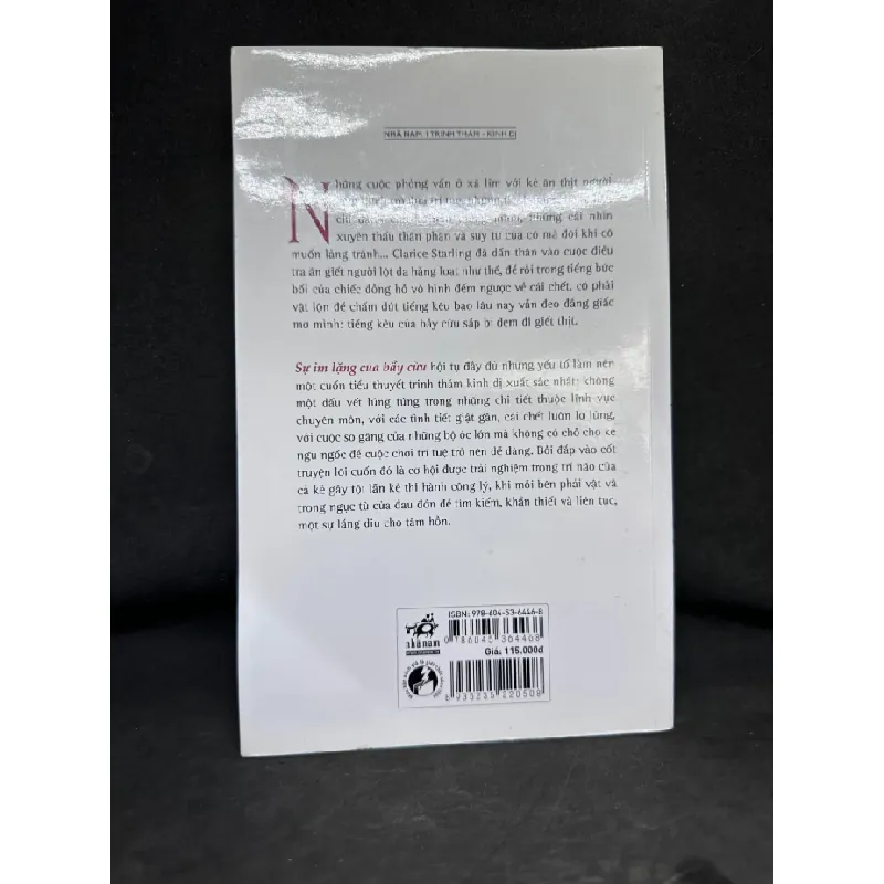 [Phiên Chợ Sách Cũ] Sự Im Lặng Của Bầy Cừu, Thomas Harris, 2019 2703 432736