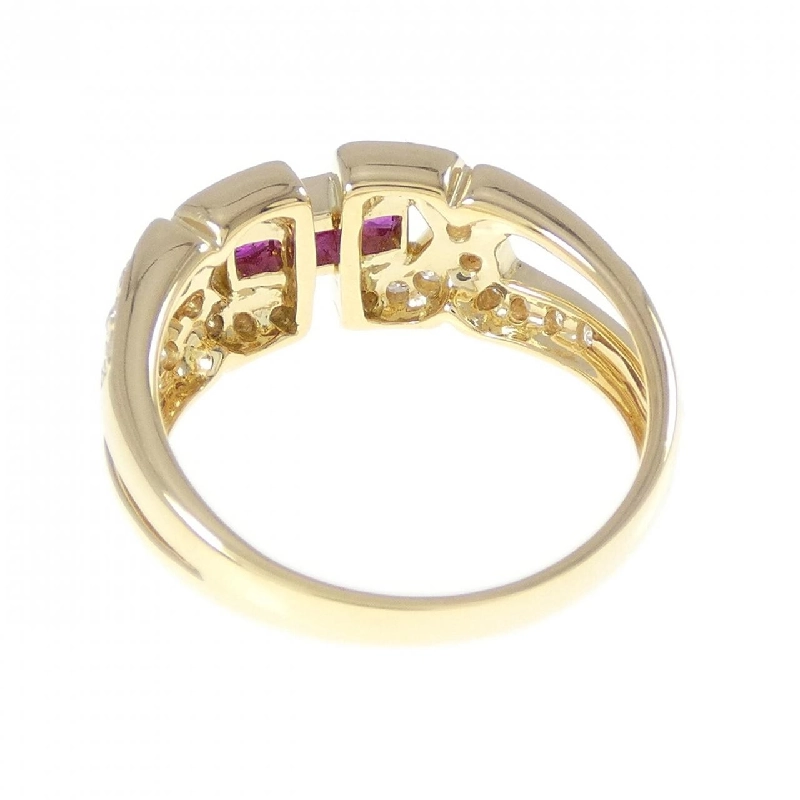 Nhẫn Ruby K18YG 0.27CT 668674