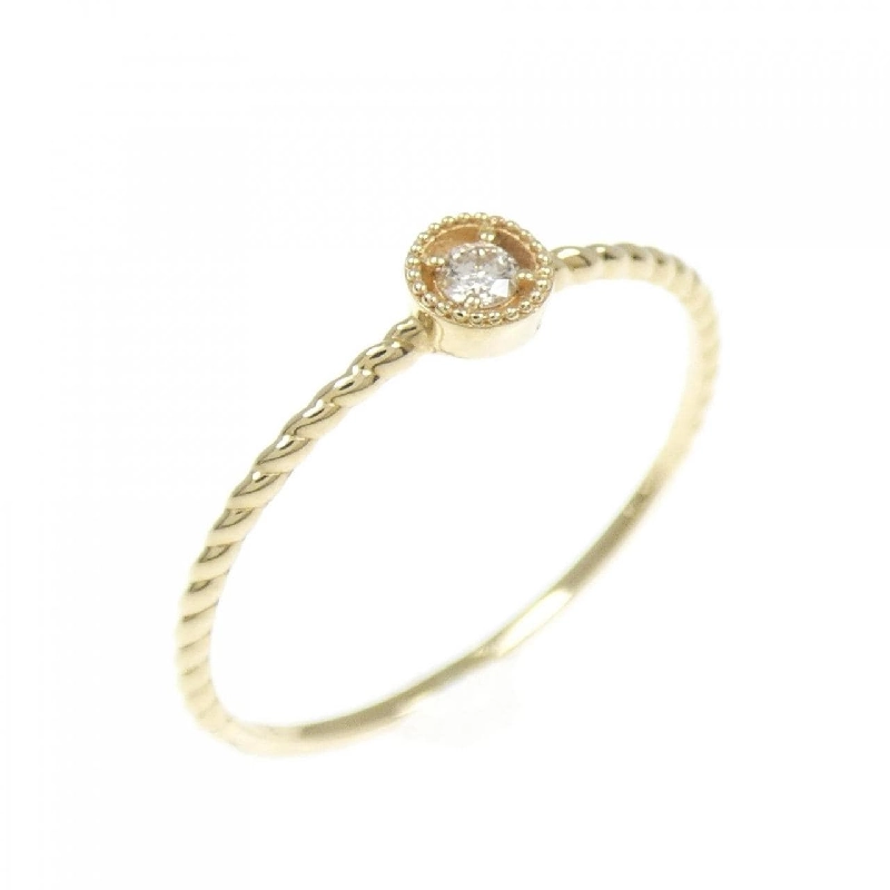 Nhẫn kim cương K18YG 0.03CT - Hàng hiệu Authentic 855397