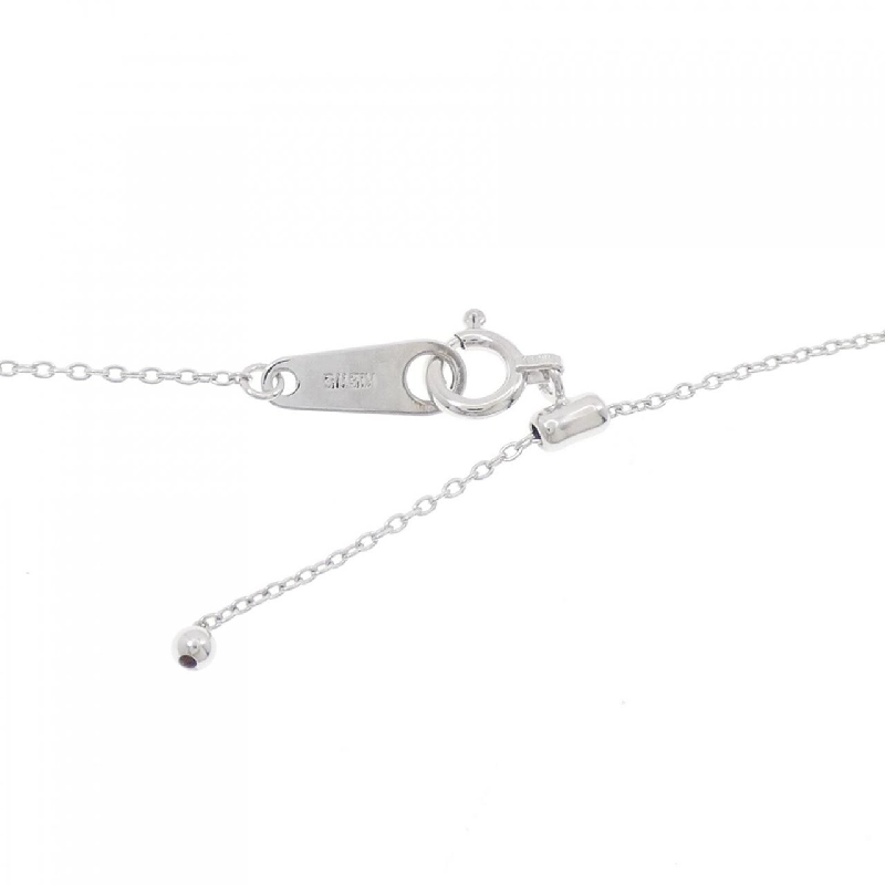 K18WG Pave Heart Diamond Necklace 0.5CT - Hàng hiệu Authentic 861701