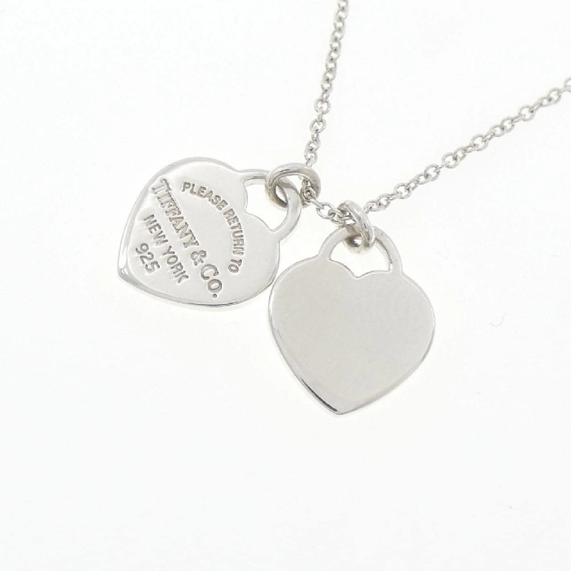 Dây chuyền mini trái tim đôi Return to Tiffany - Hàng hiệu Authentic 840612