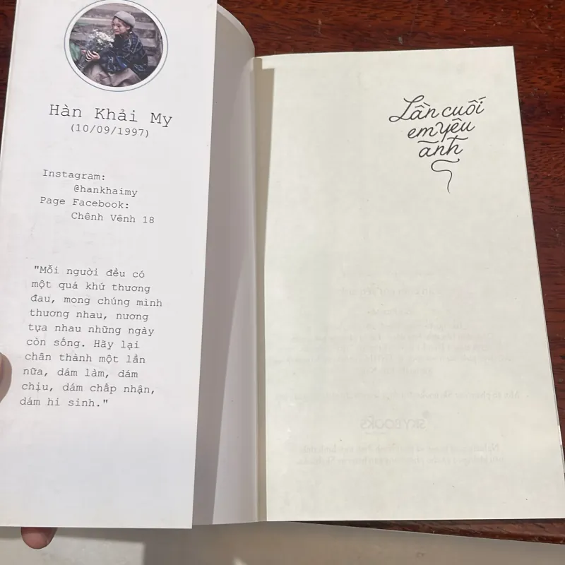 Lần cuối em yêu anh - Hàn Khải My - skybooks  1029408