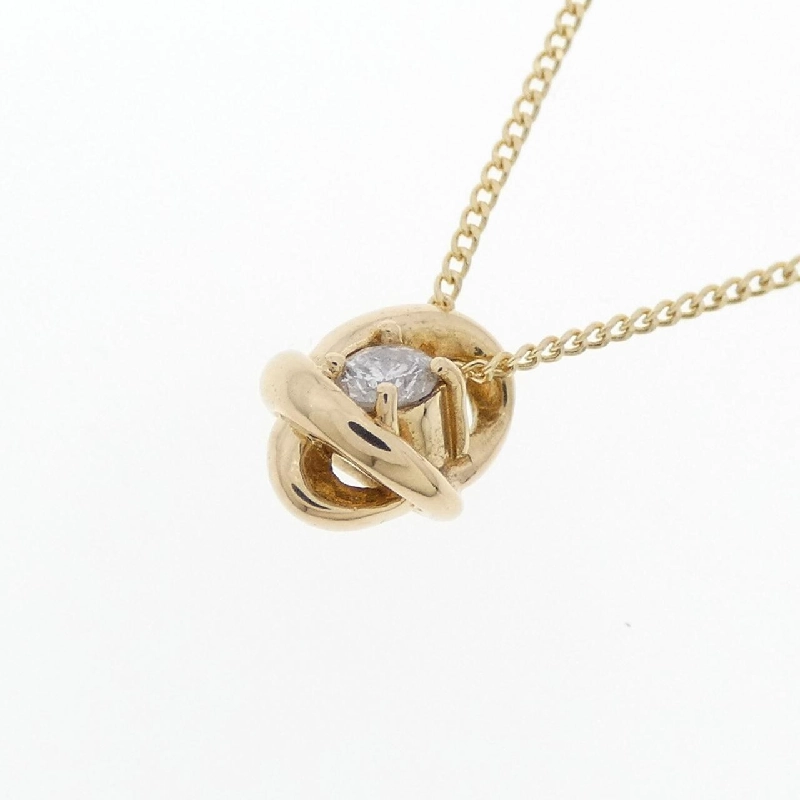 K18YG Dây chuyền kim cương - Hàng hiệu Authentic 860512