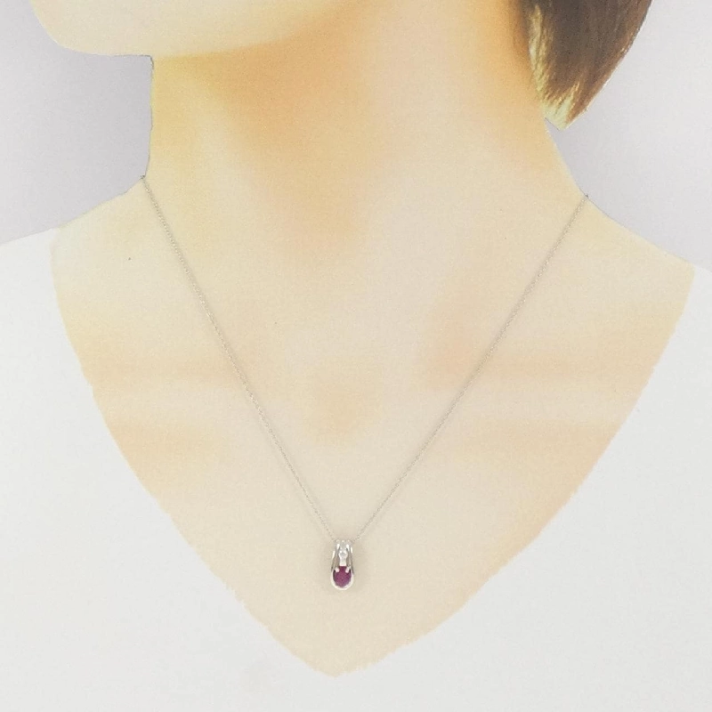 Dây chuyền Ruby 0.62CT - Hàng hiệu Authentic 864484